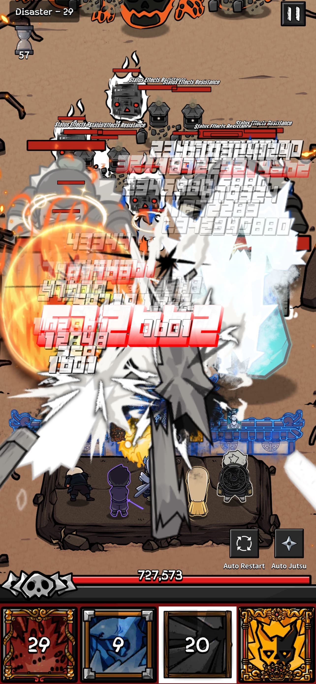 NinjaBattle : Defense RPG screenshot 6 - screenshot