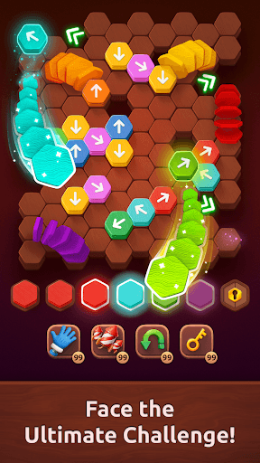 Colorwood Hexa — Drop Away screenshot 5 - screenshot
