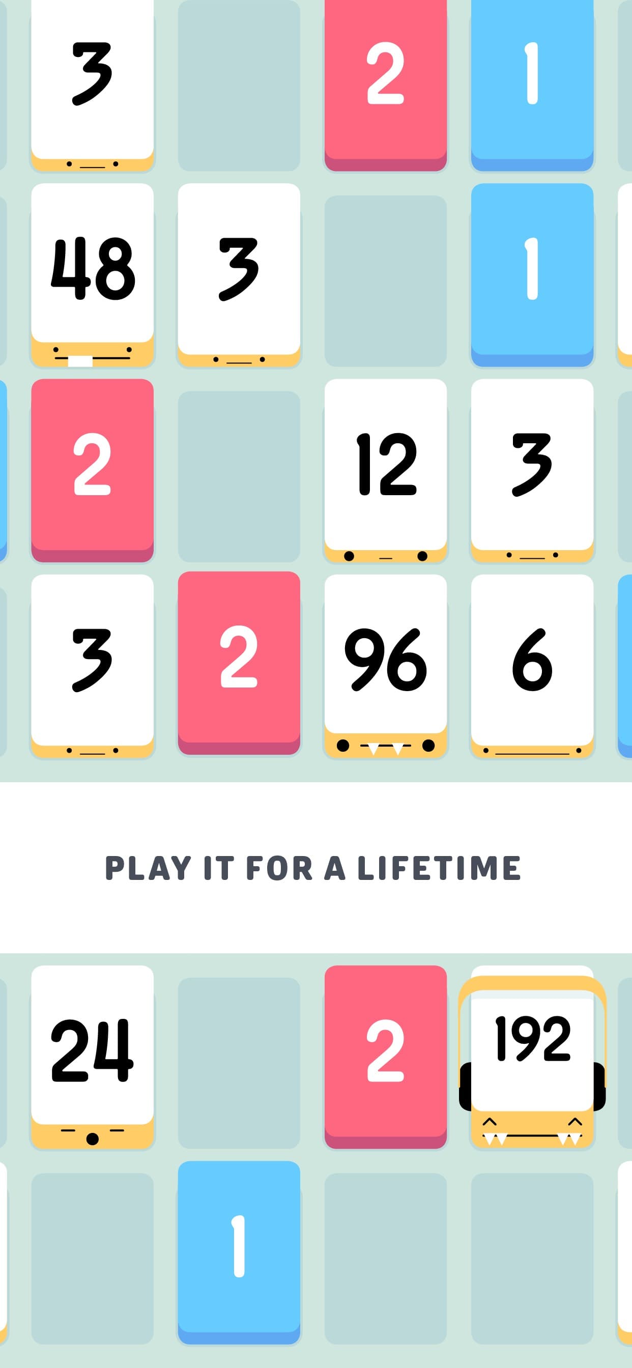 Threes! Freeplay screenshot 5 - screenshot