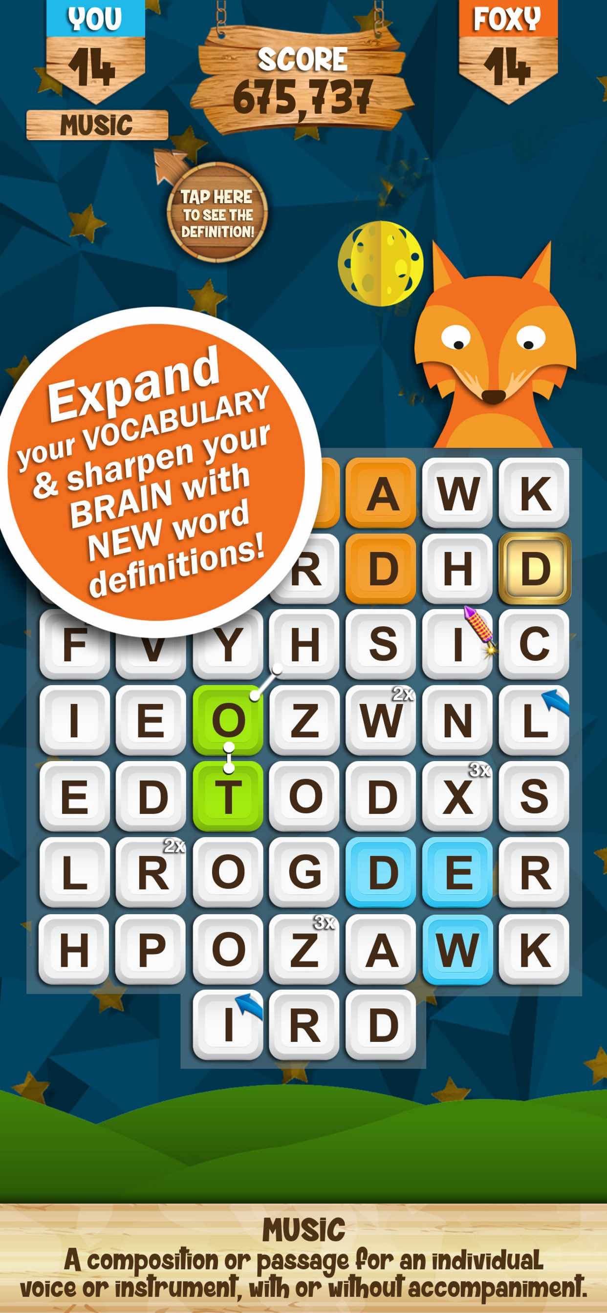 Words with Foxy screenshot 2 - screenshot