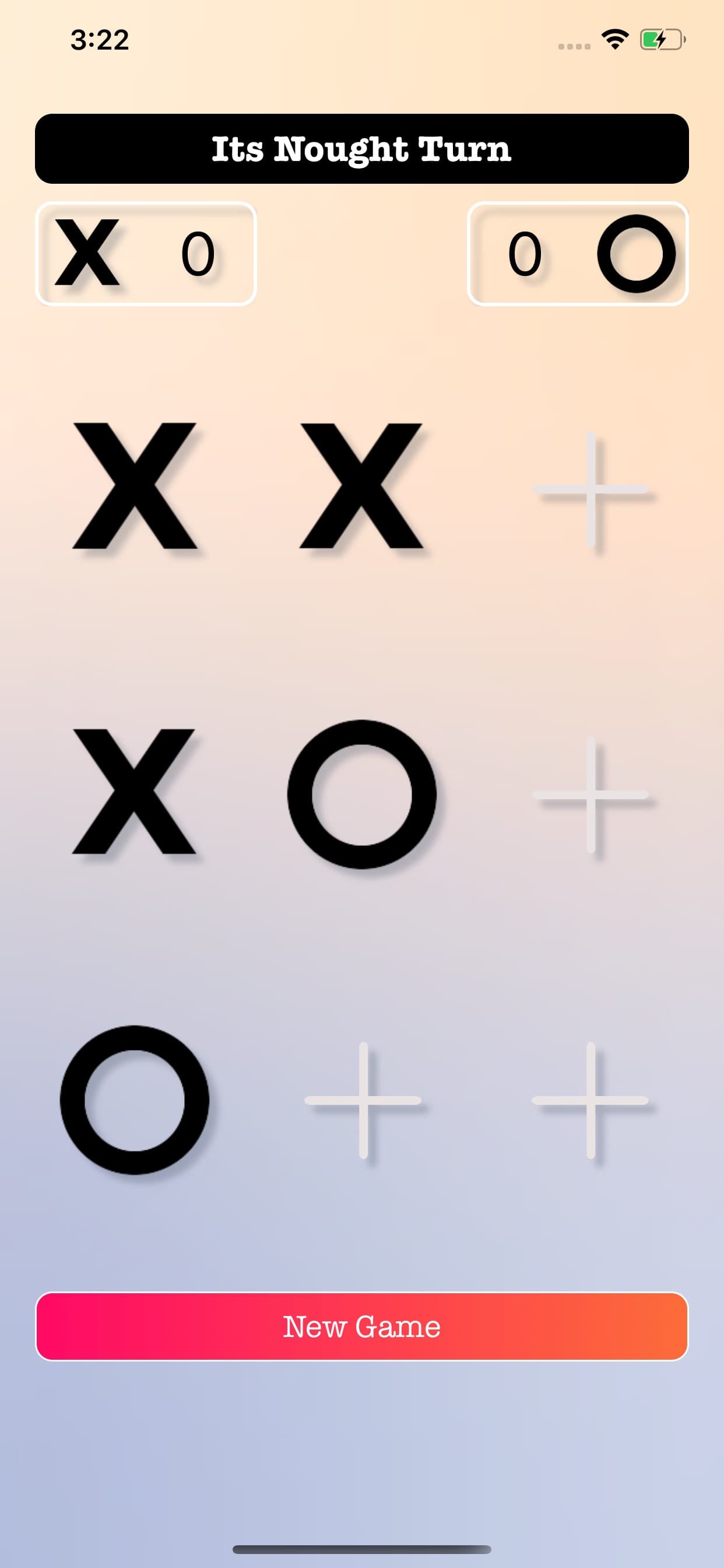 Tic Tac Toe 3-in-a-row widget screenshot 4 - screenshot
