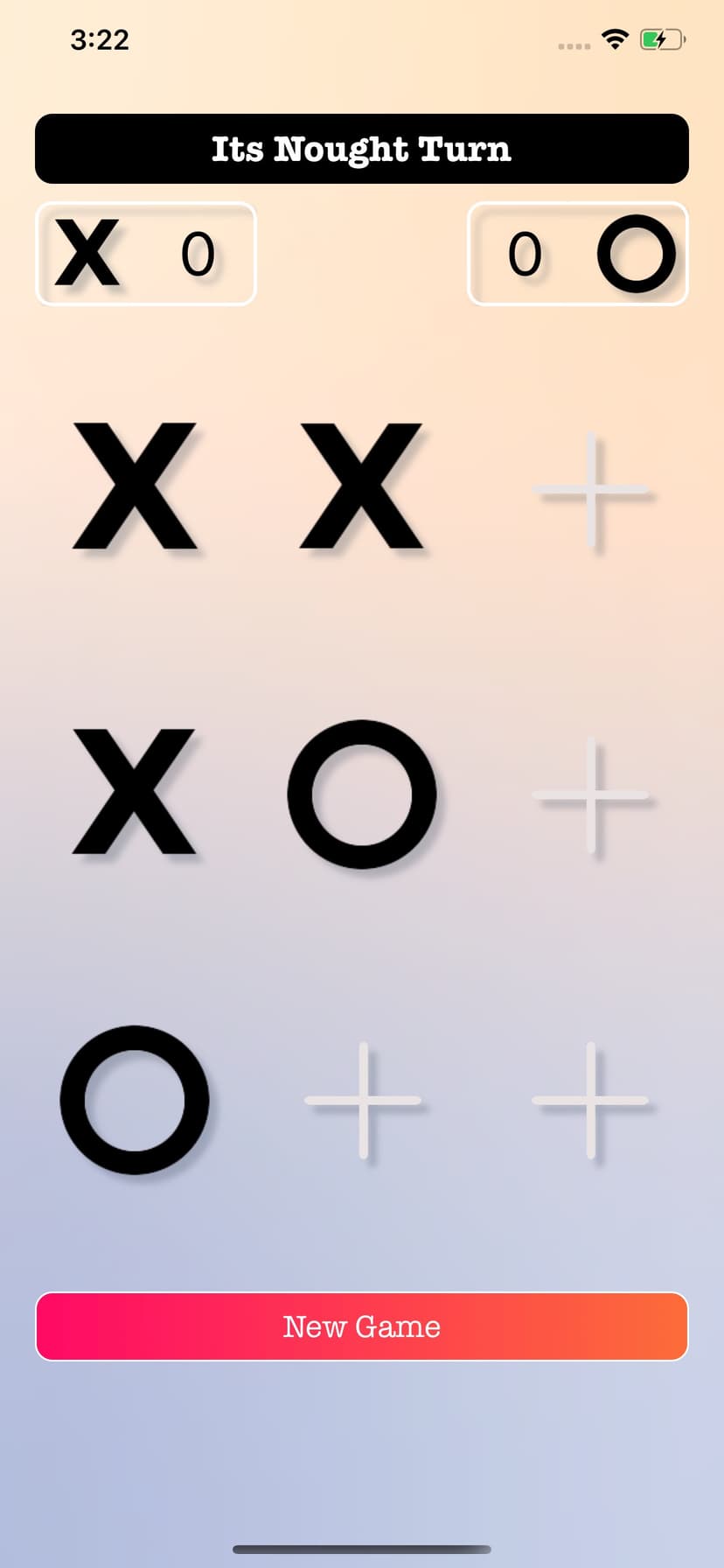 Tic Tac Toe 3-in-a-row widget screenshot 4 - screenshot