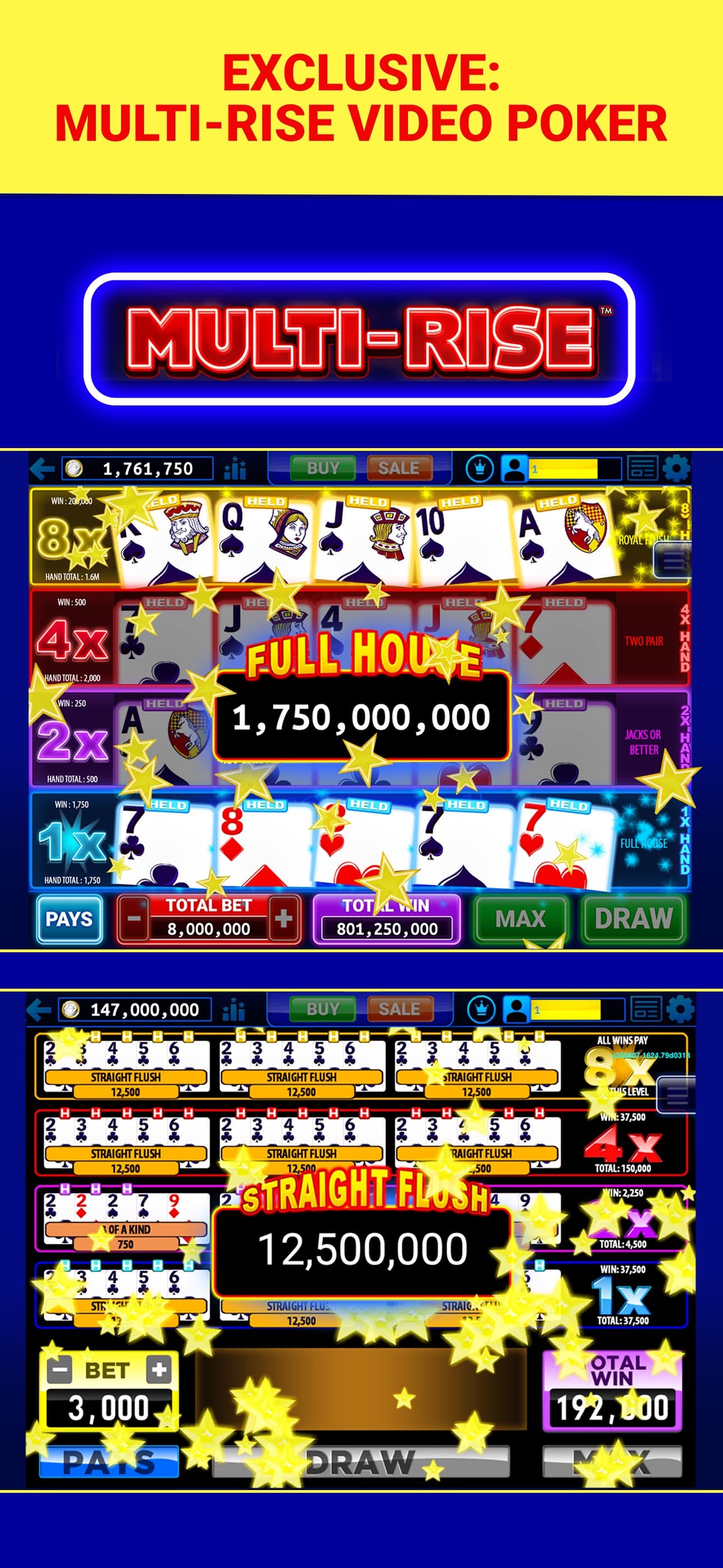 Multi-Play Video Poker ™ screenshot 2 - screenshot