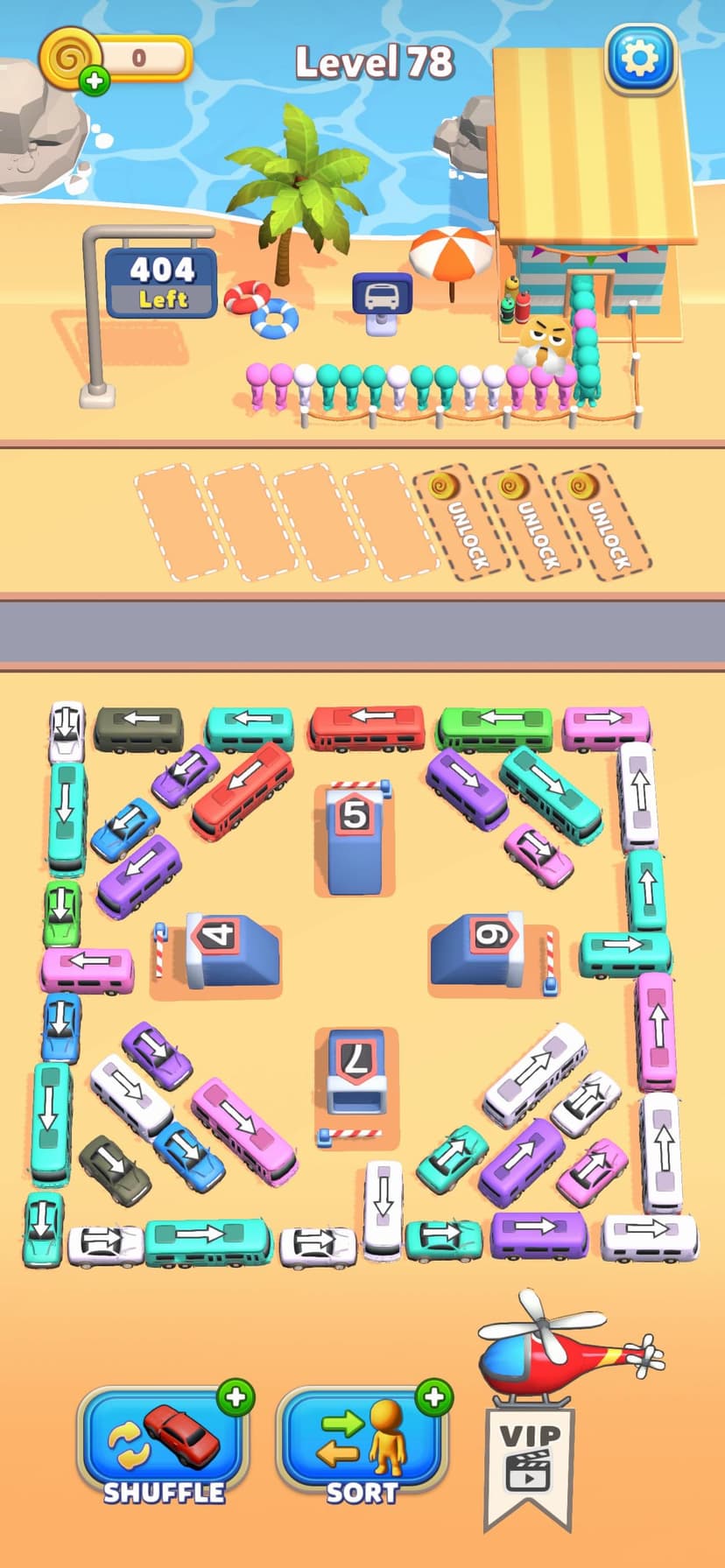 Bus Mania - Car Parking Jam screenshot 2 - screenshot