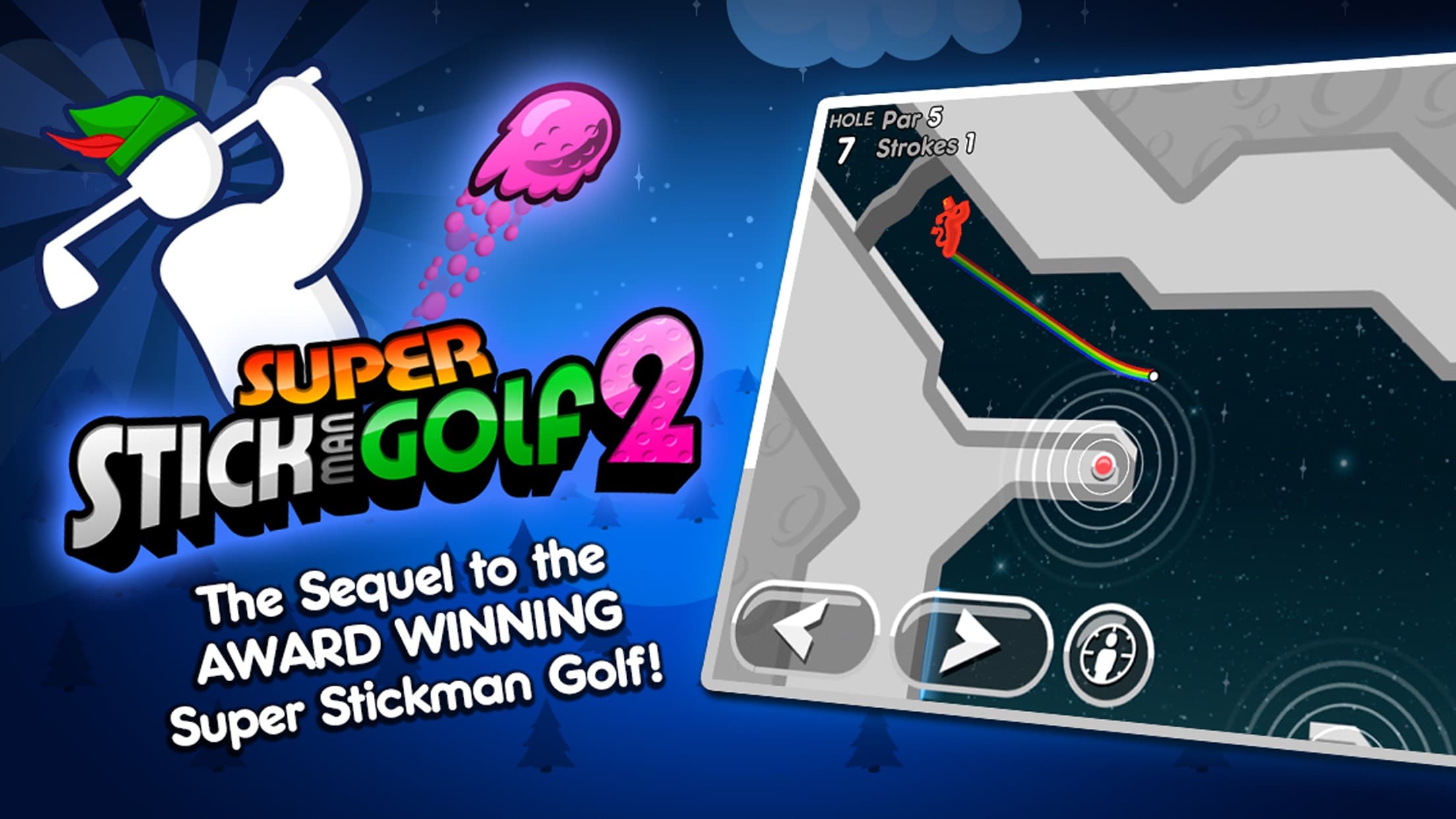 Super Stickman Golf 2 screenshot 2 - screenshot