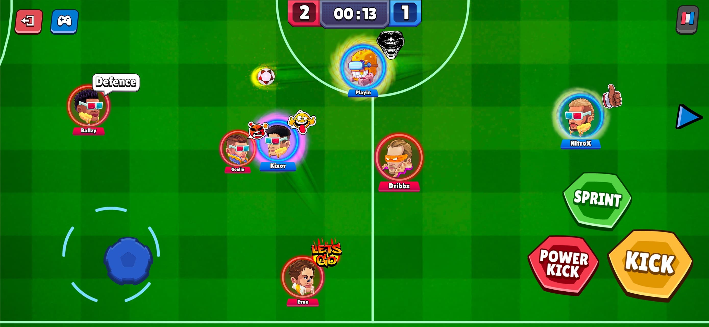 MamoBall - Soccer Game screenshot 1 - screenshot