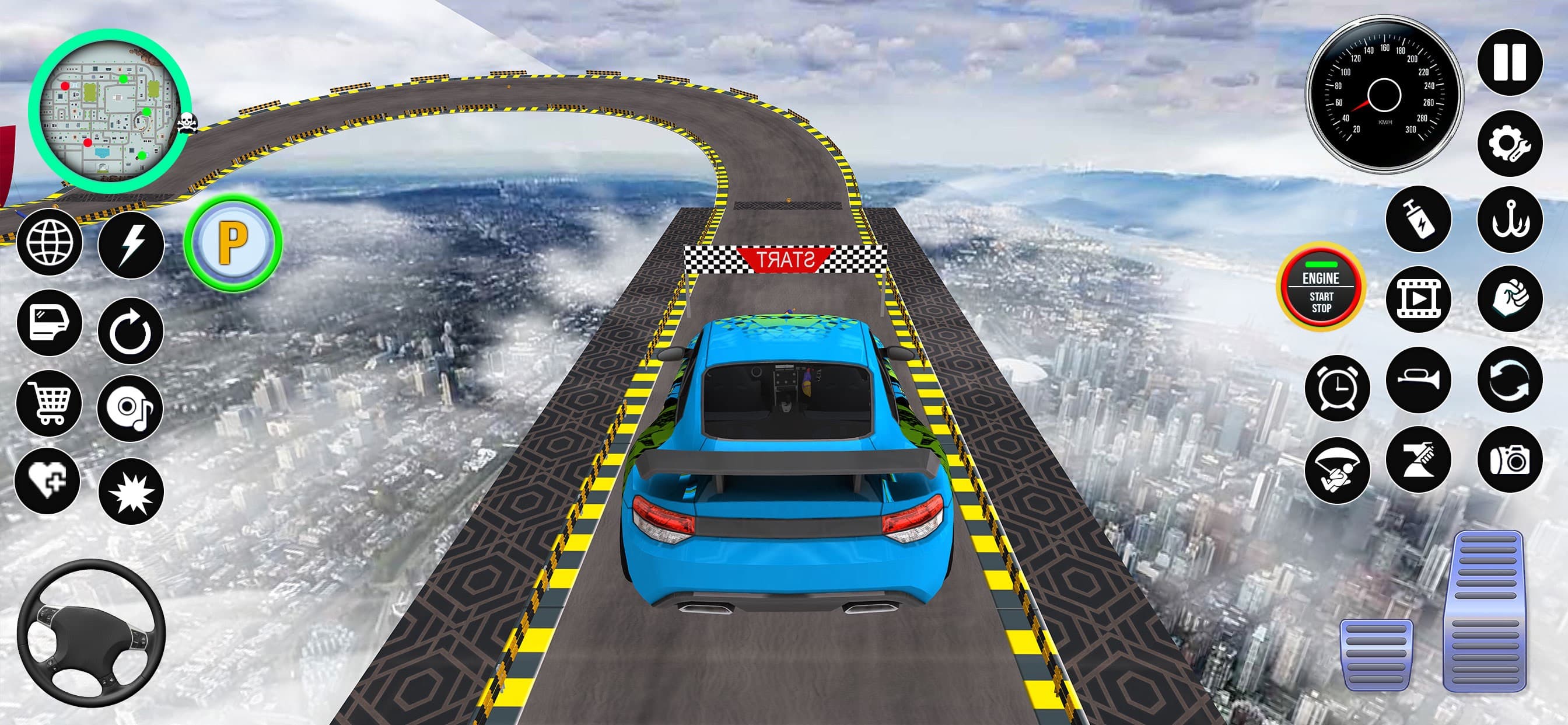 Superhero GT Racing Car Stunt screenshot 2 - screenshot
