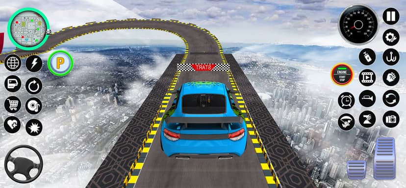 Superhero GT Racing Car Stunt screenshot 2 - screenshot