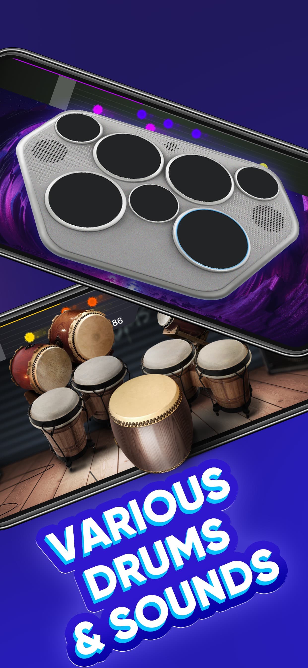 WeDrum: Drum Games, Real Drums screenshot 3 - screenshot