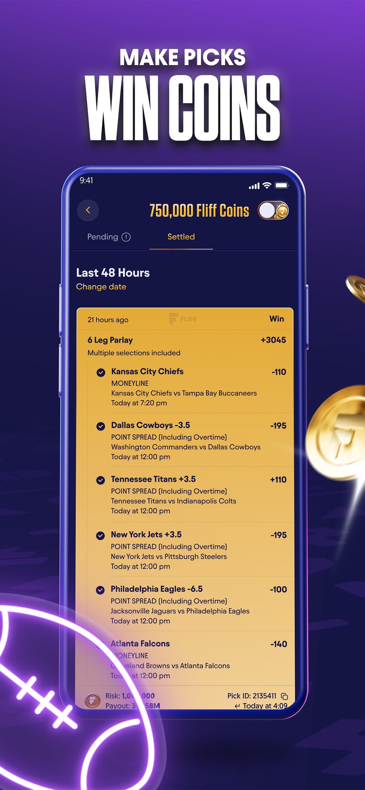 Fliff - Social Sports Picks screenshot 2 - screenshot