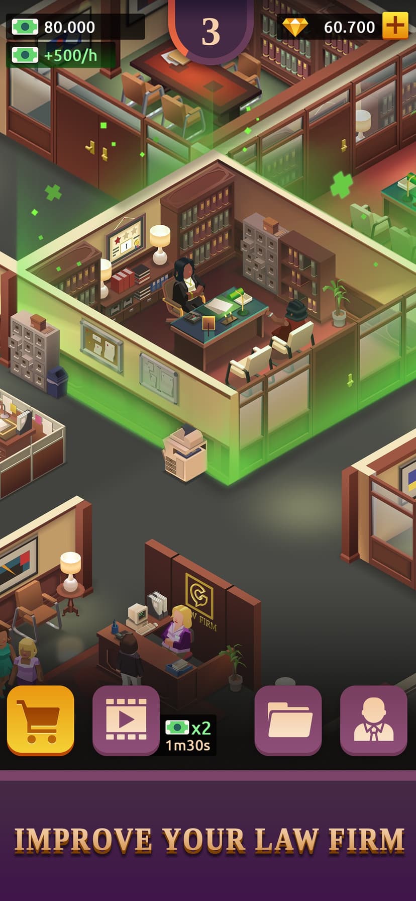 Law Empire Tycoon - Idle Game screenshot 2 - screenshot