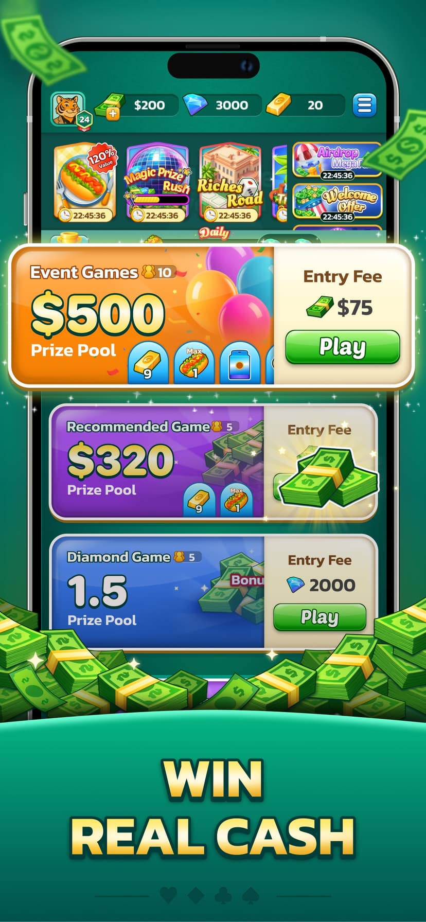 Solitaire Tycoon-Win Cash App screenshot 2 - screenshot