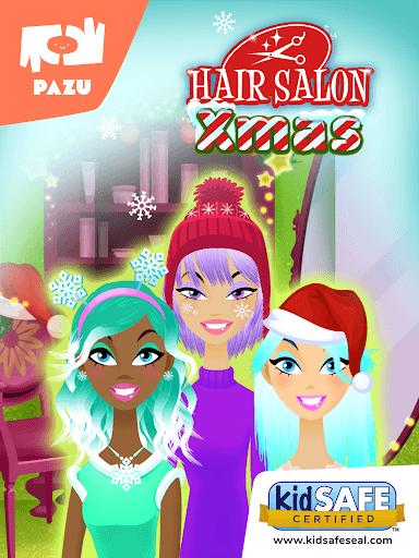 Girls Hair Salon Christmas screenshot 13 - screenshot
