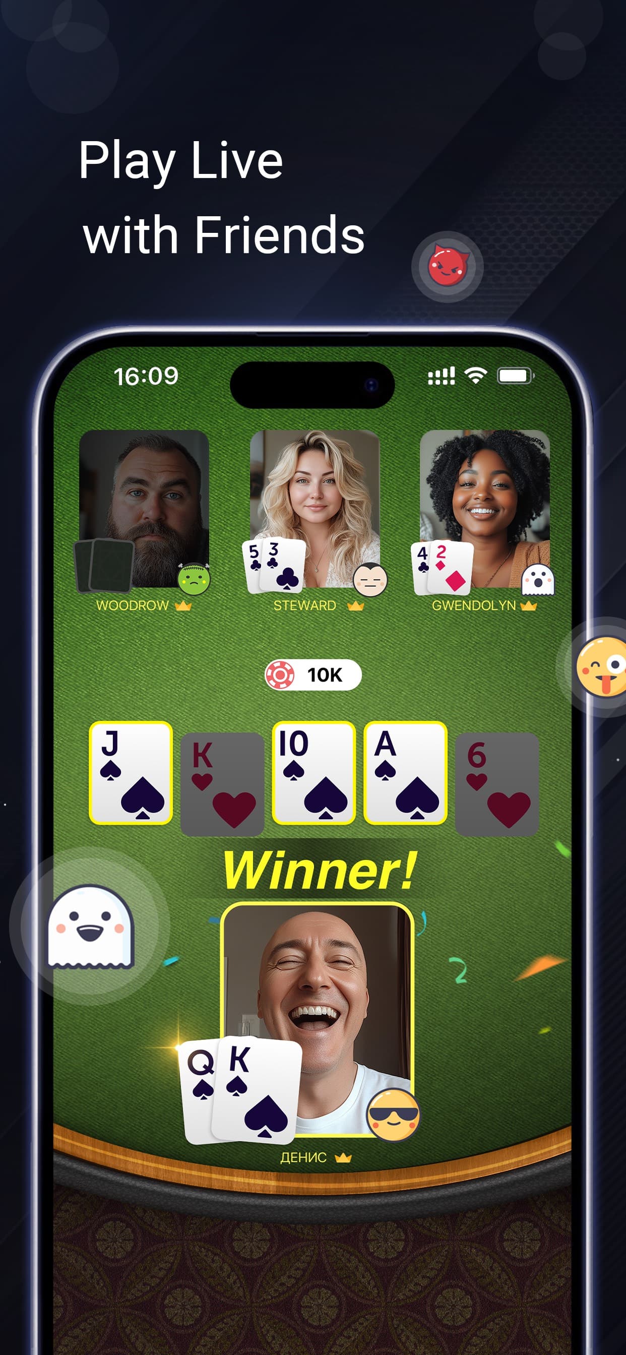 PokerUp: Social Poker screenshot 1 - screenshot