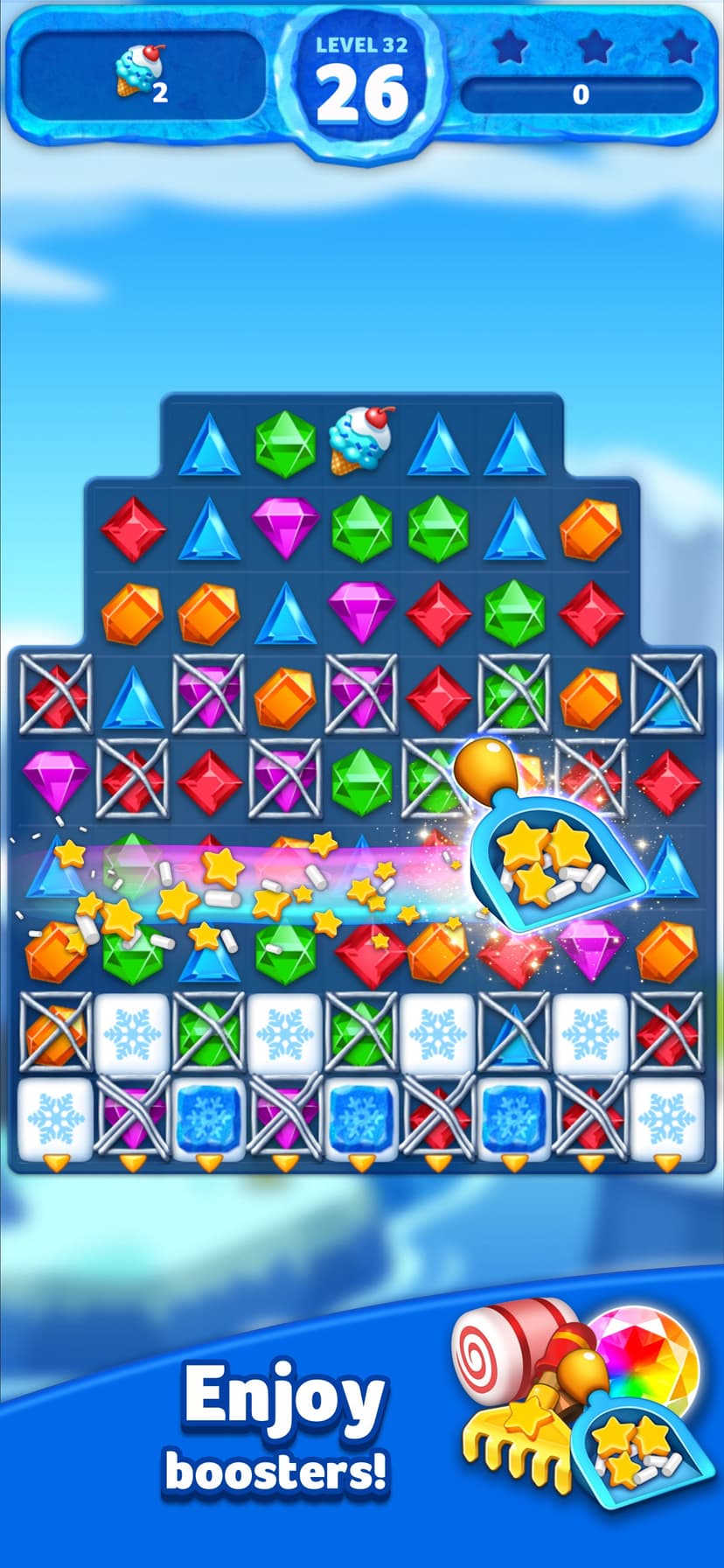 Jewel Ice Mania: Match3Puzzle! screenshot 4 - screenshot