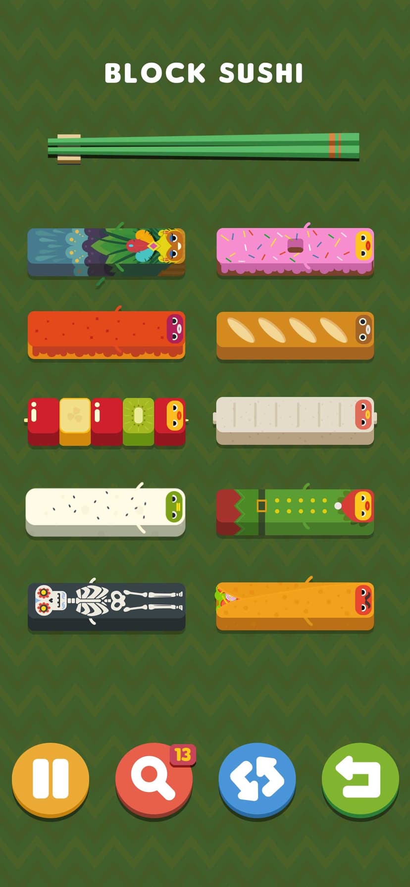 Push Sushi - slide puzzle screenshot 6 - screenshot