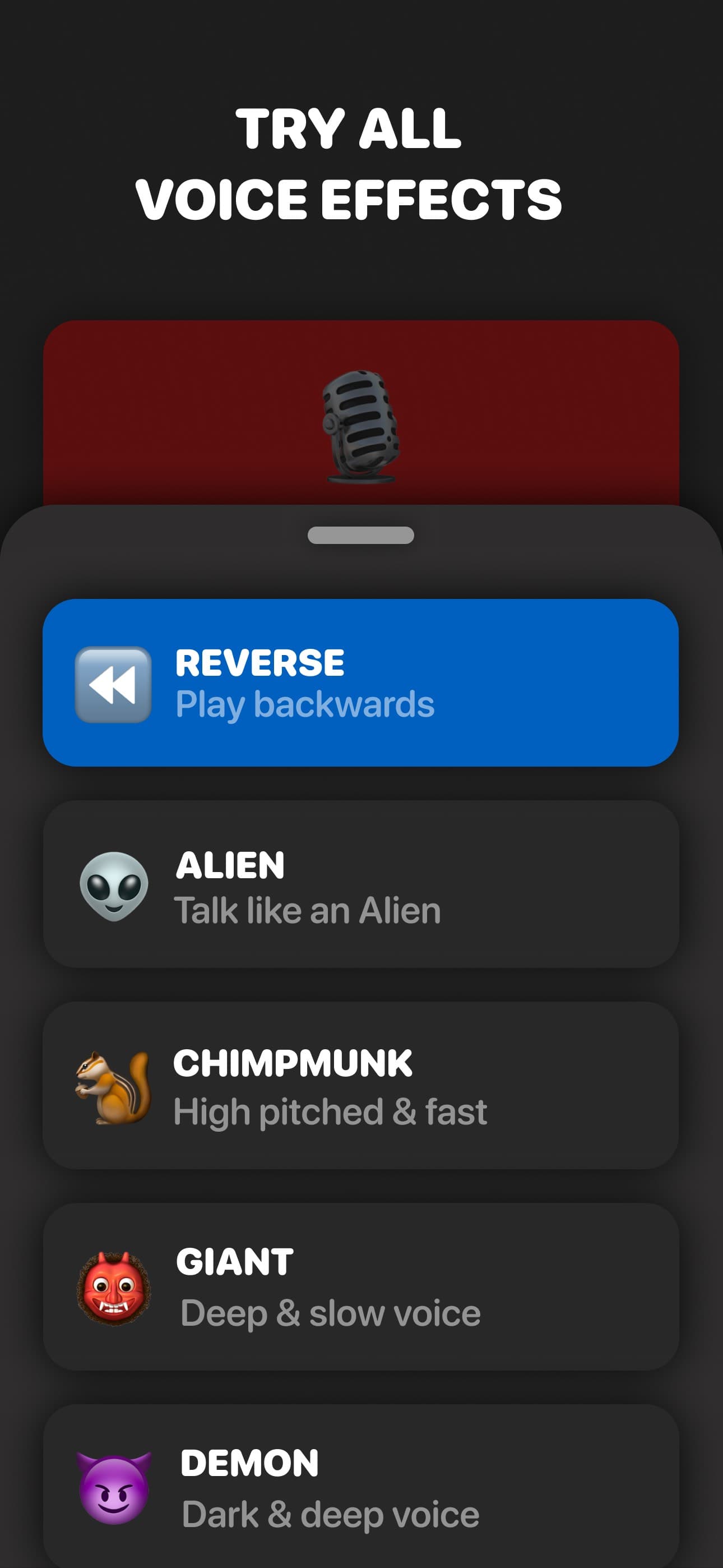 Reverse Singing screenshot 4 - screenshot