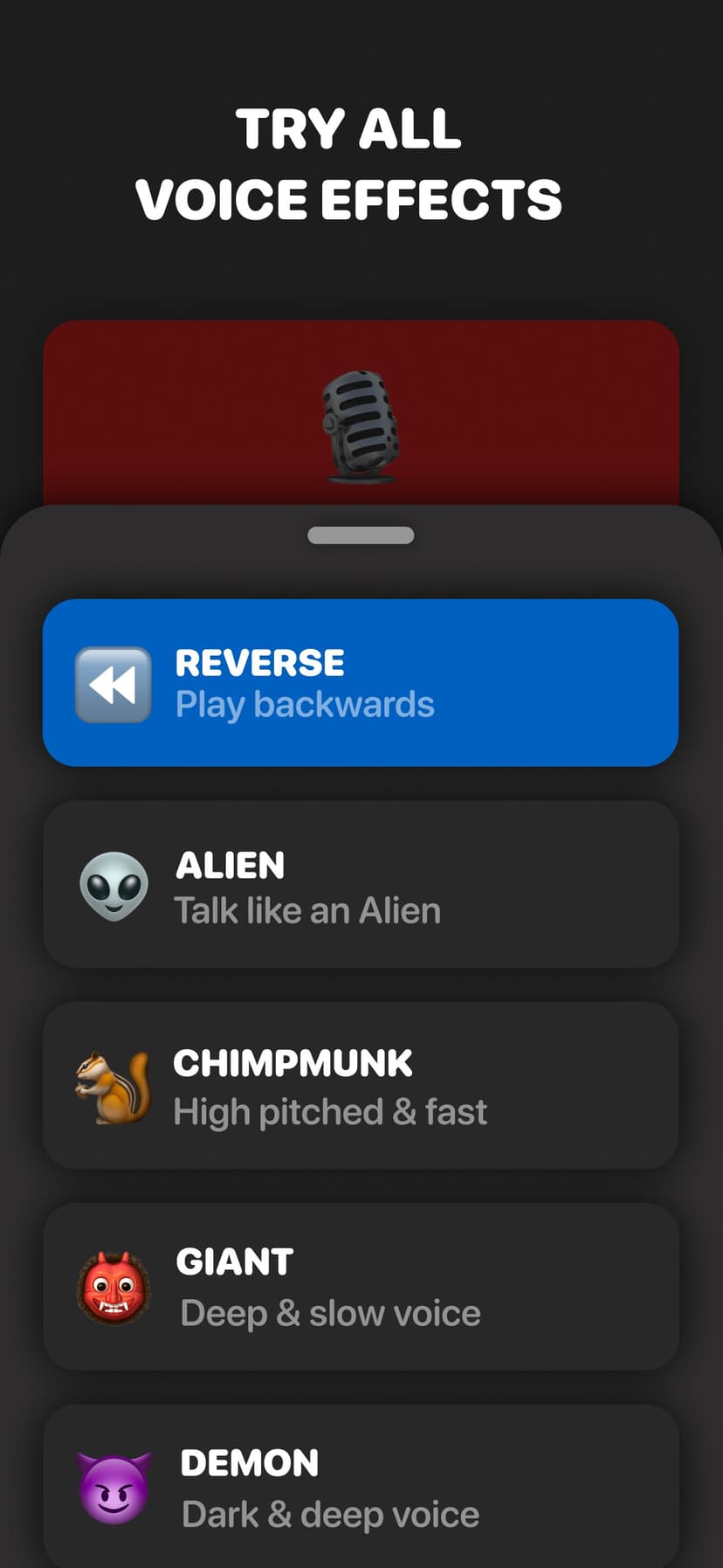 Reverse Singing screenshot 4 - screenshot