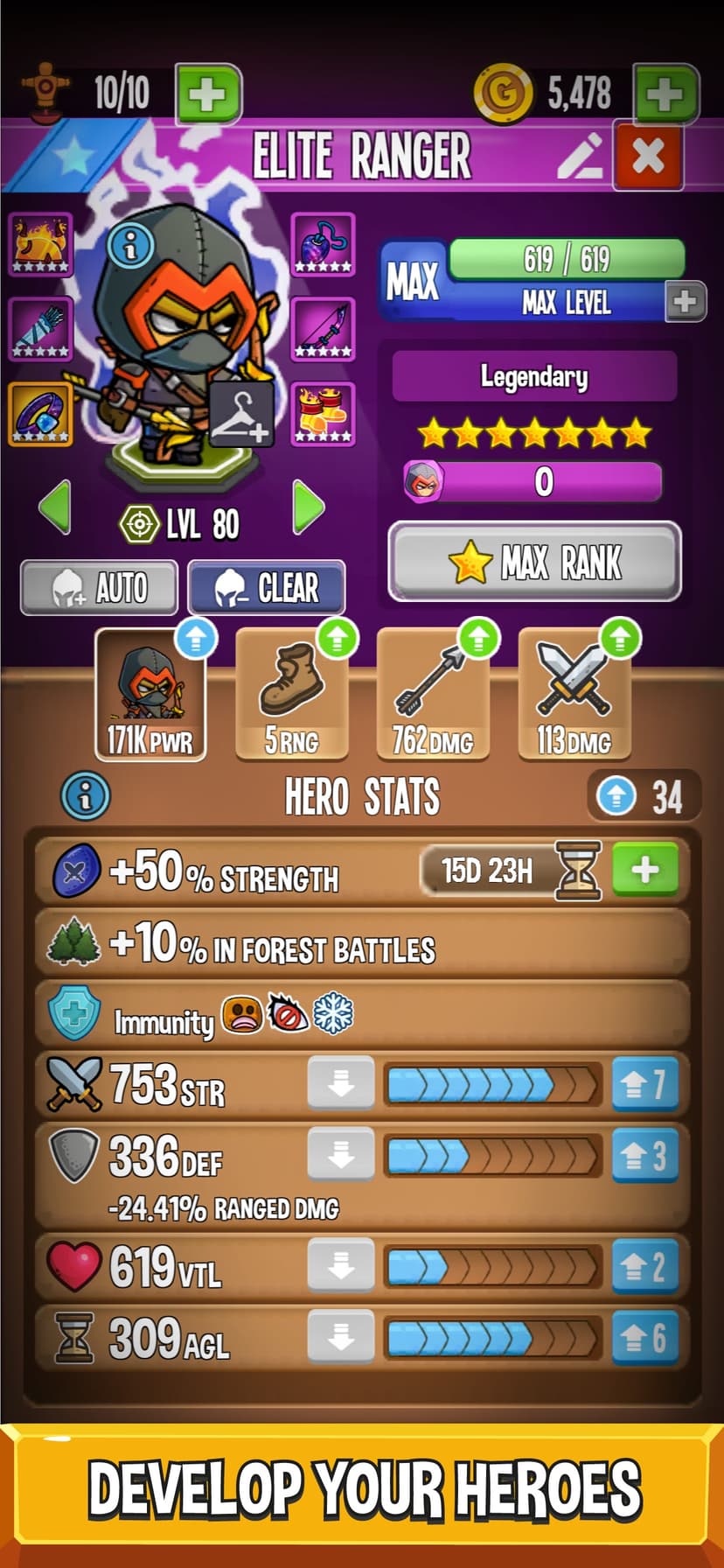 Five Heroes: The King's War screenshot 5 - screenshot