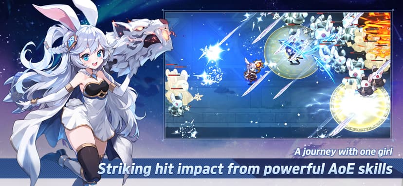 Idle MoonRabbit: AFK RPG screenshot 1 - screenshot