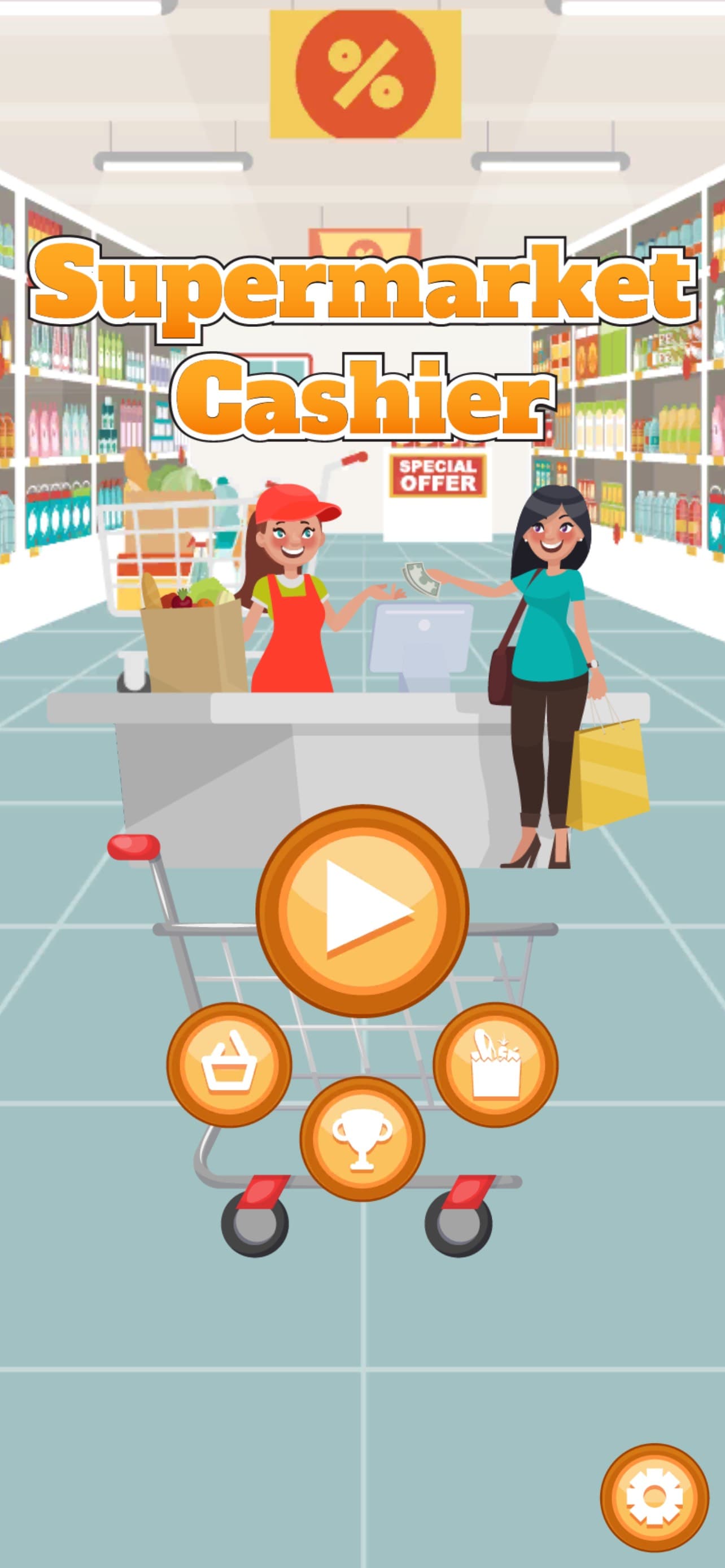 Supermarket Cashier Simulator screenshot 1 - screenshot