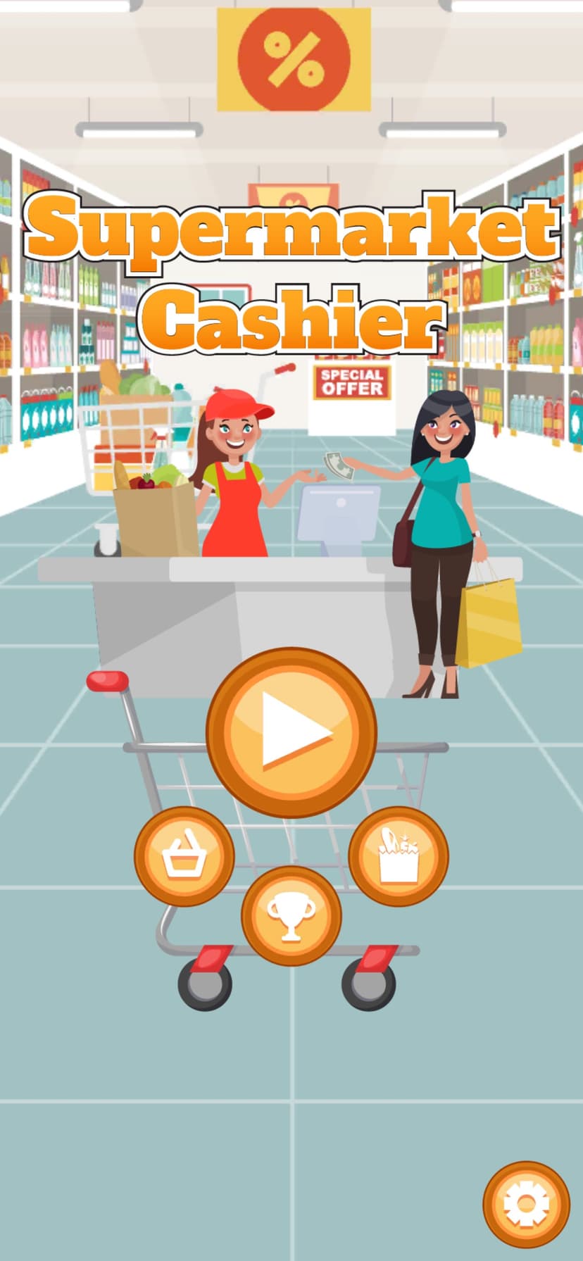 Supermarket Cashier Simulator screenshot 1 - screenshot