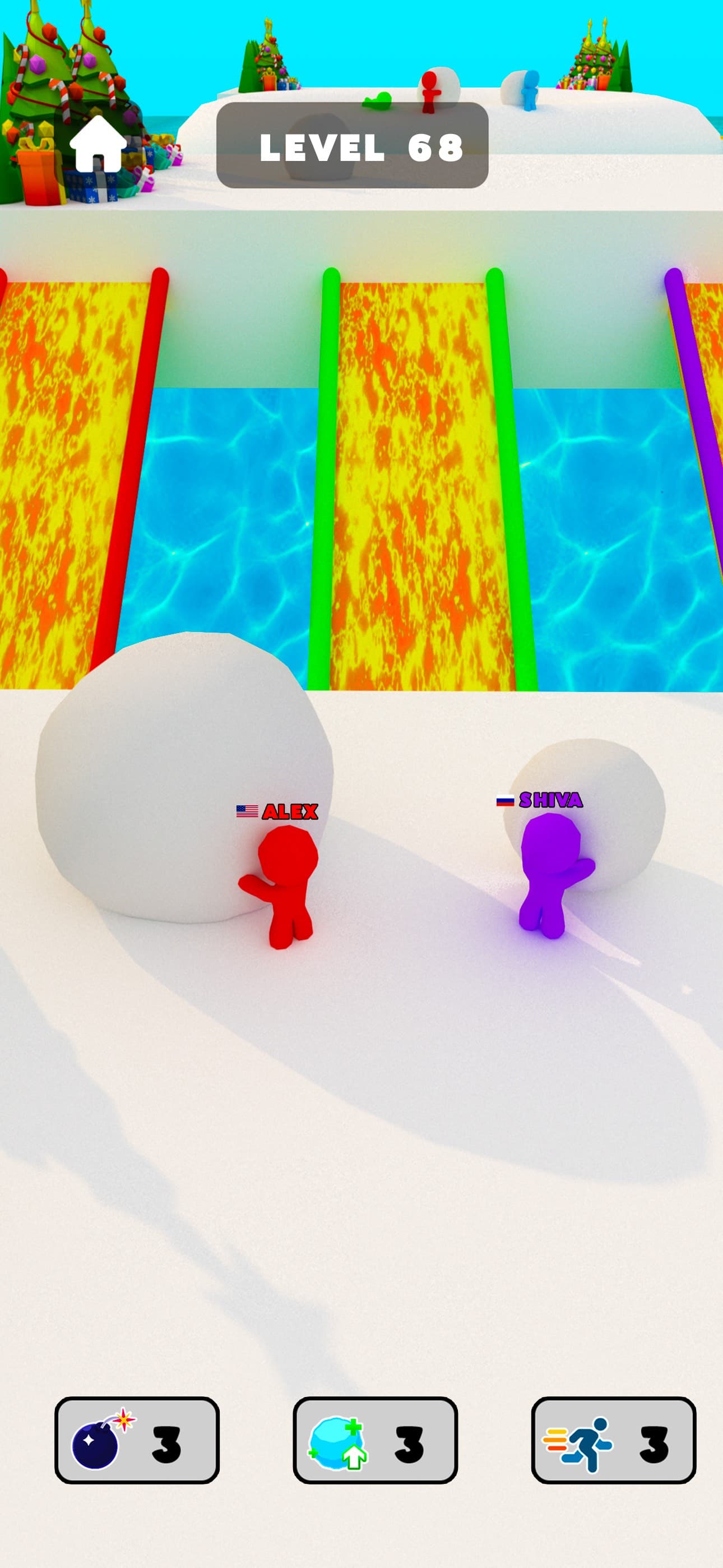 Snow Race 3D™: Fun Xmas Racing screenshot 6 - screenshot