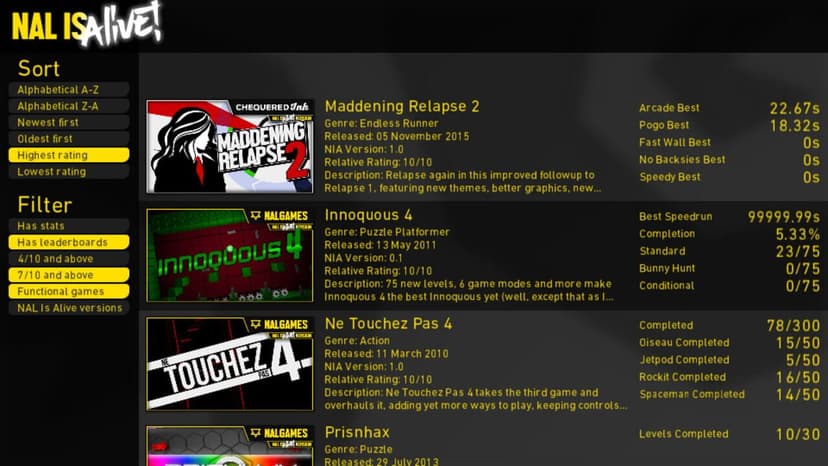Null - screenshot