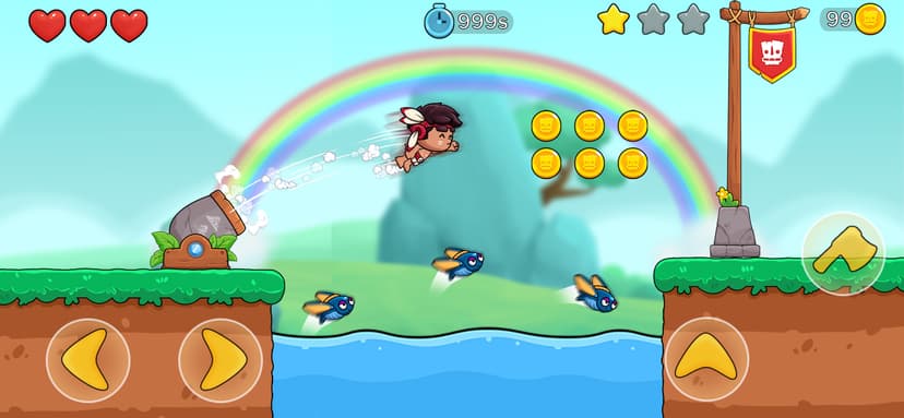 Jungle Adventure: Tribe Boy screenshot 1 - screenshot