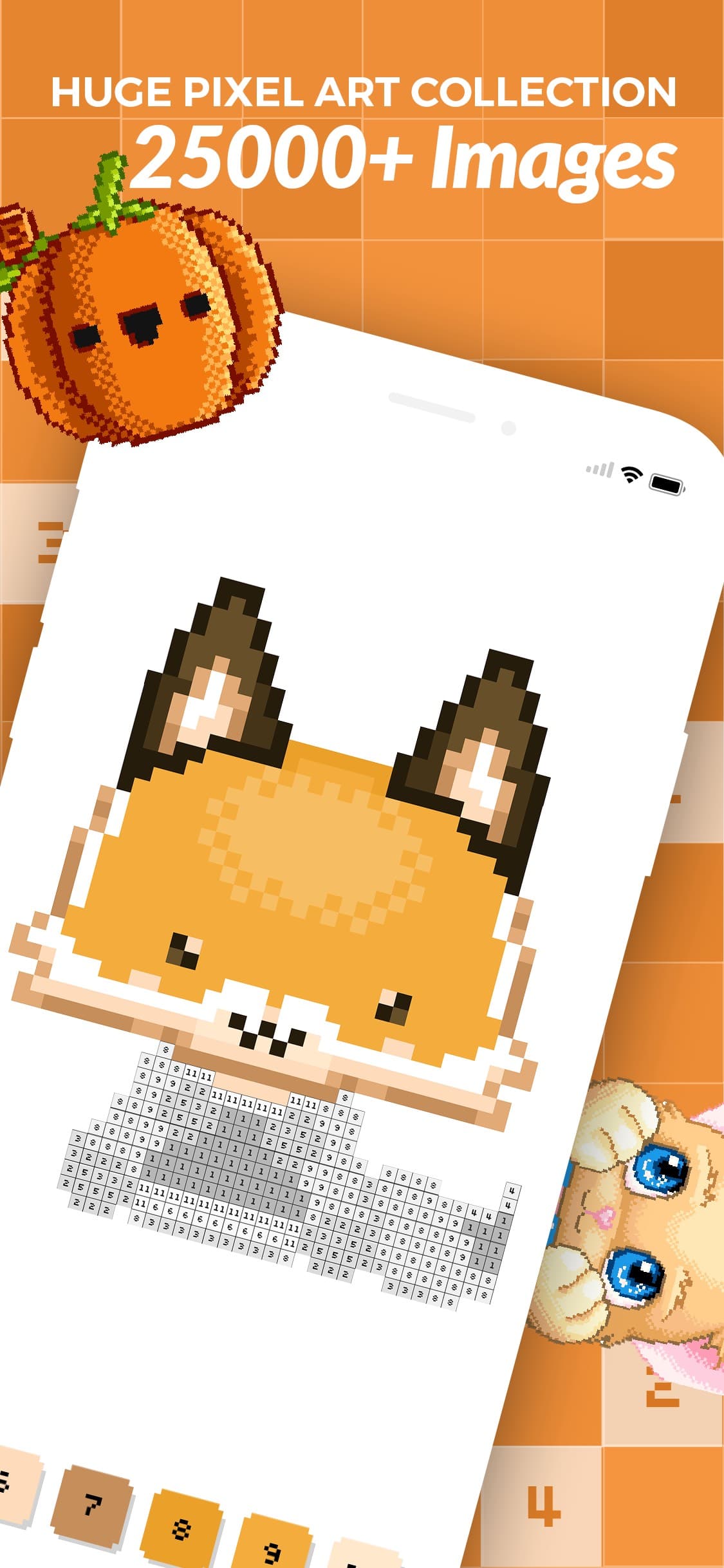 Color By Number! Pixel Art screenshot 1 - screenshot