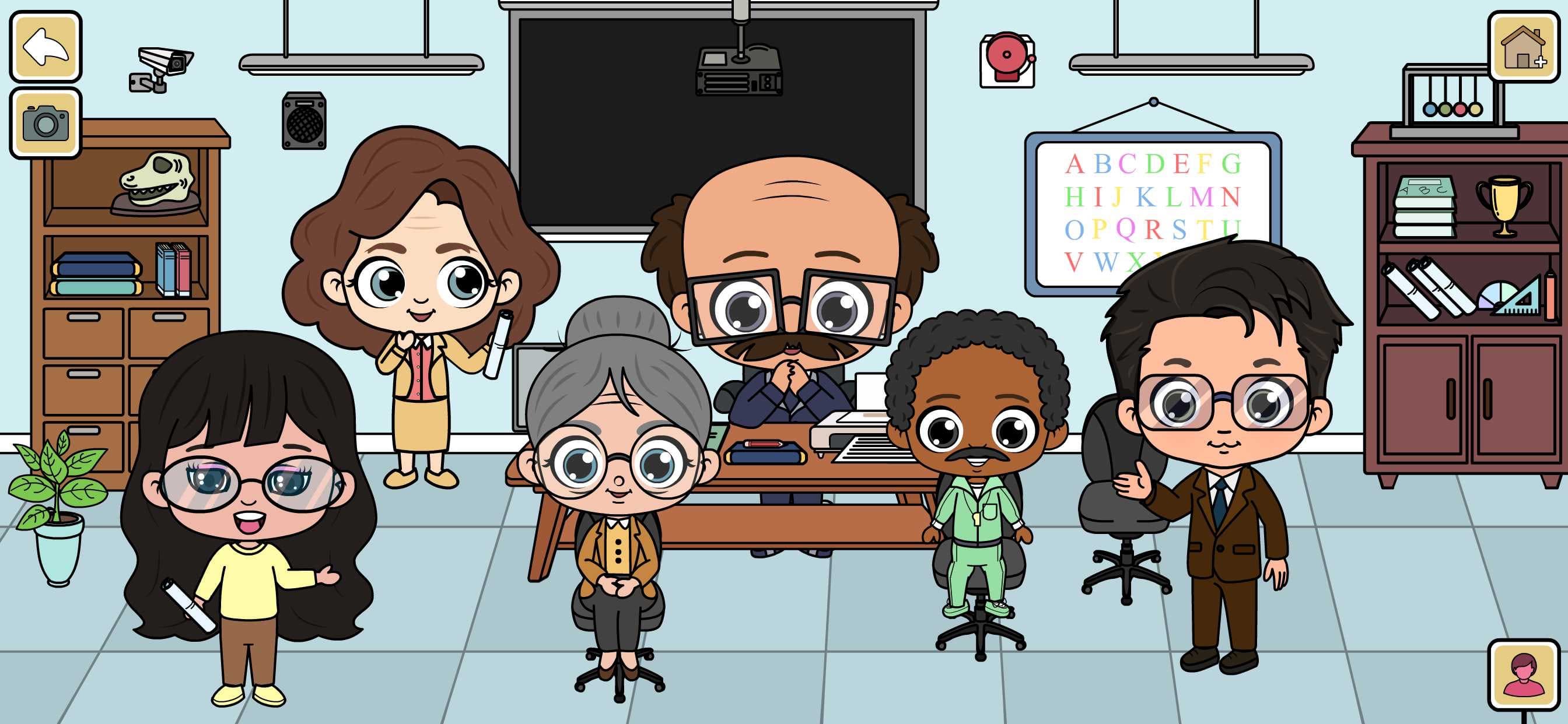 My Tizi School Cafe World Game screenshot 7 - screenshot