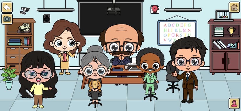 My Tizi School Cafe World Game screenshot 7 - screenshot