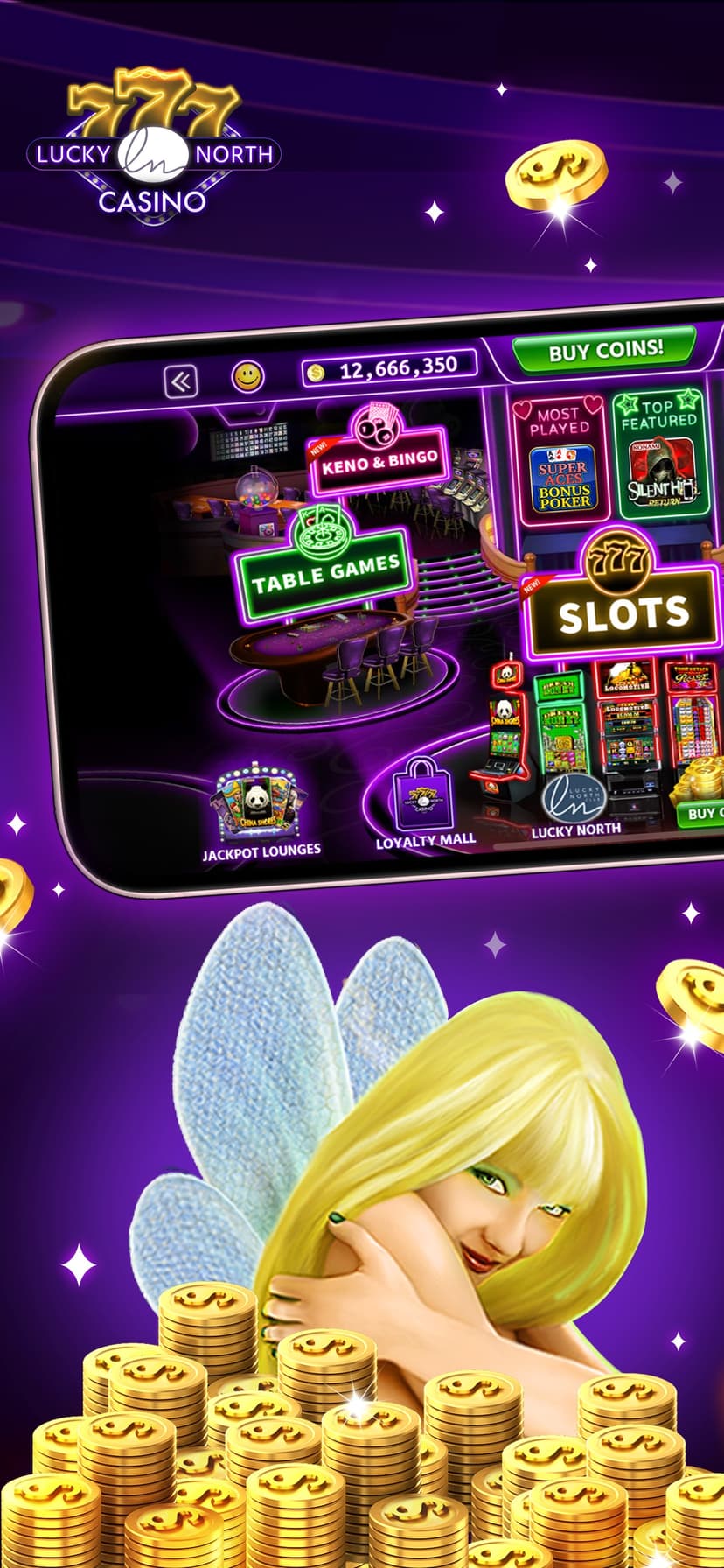 Lucky North Casino Games screenshot 1 - screenshot