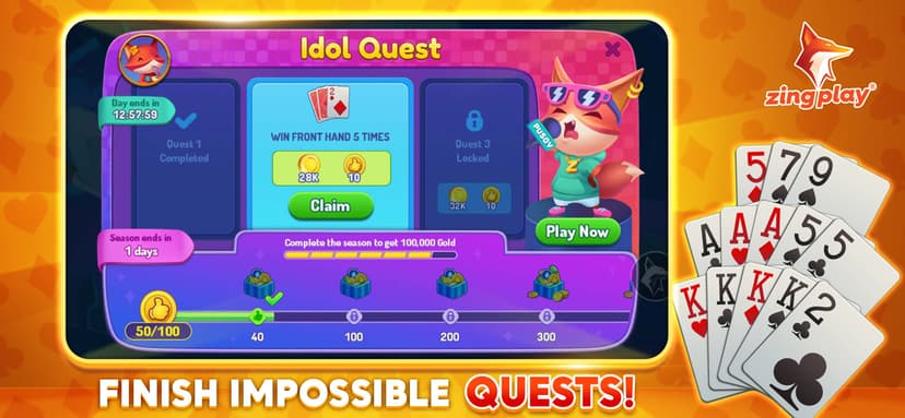 Pusoy ZingPlay - Chinese Poker screenshot 5 - screenshot