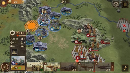 Glory of Generals 3 - WW2 SLG screenshot 1 - screenshot