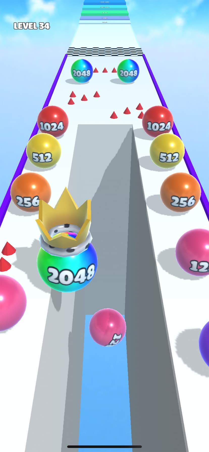 Ball Merge 2048 screenshot 3 - screenshot