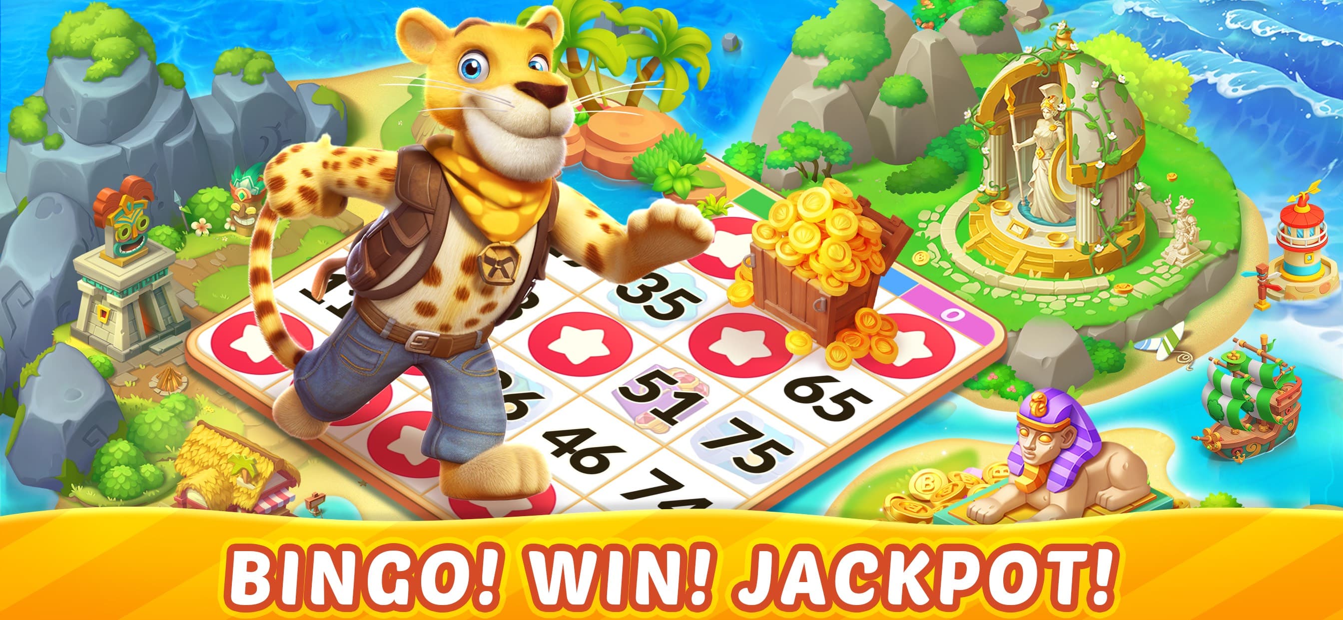 Bingo Aloha-Vegas Bingo Games screenshot 1 - screenshot