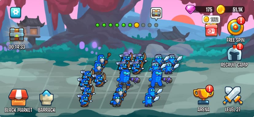 Legions War: Art of Strategy screenshot 5 - screenshot