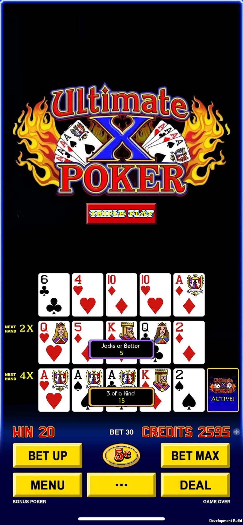 High Roller Video Poker screenshot 2 - screenshot