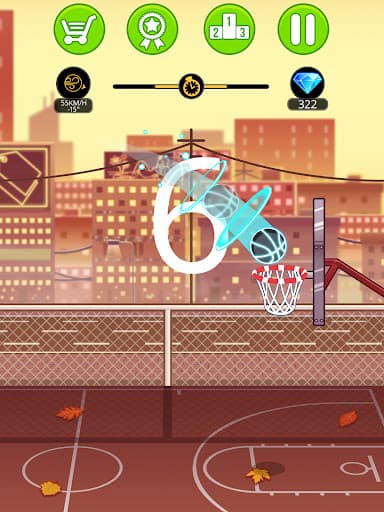 Basketball serial shooter screenshot 8 - screenshot