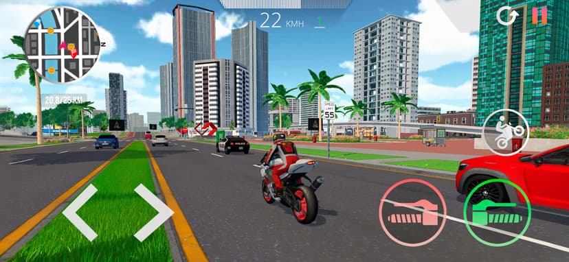 Motorcycle Real Simulator screenshot 4 - screenshot