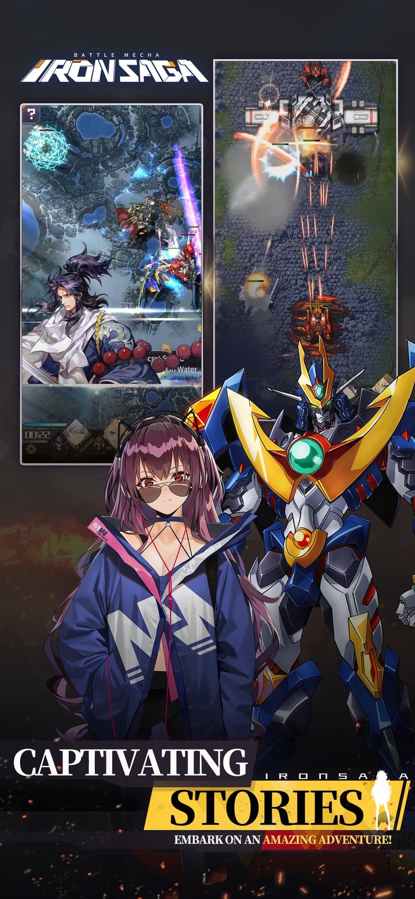Iron Saga – Epic Robot Battler screenshot 1 - screenshot