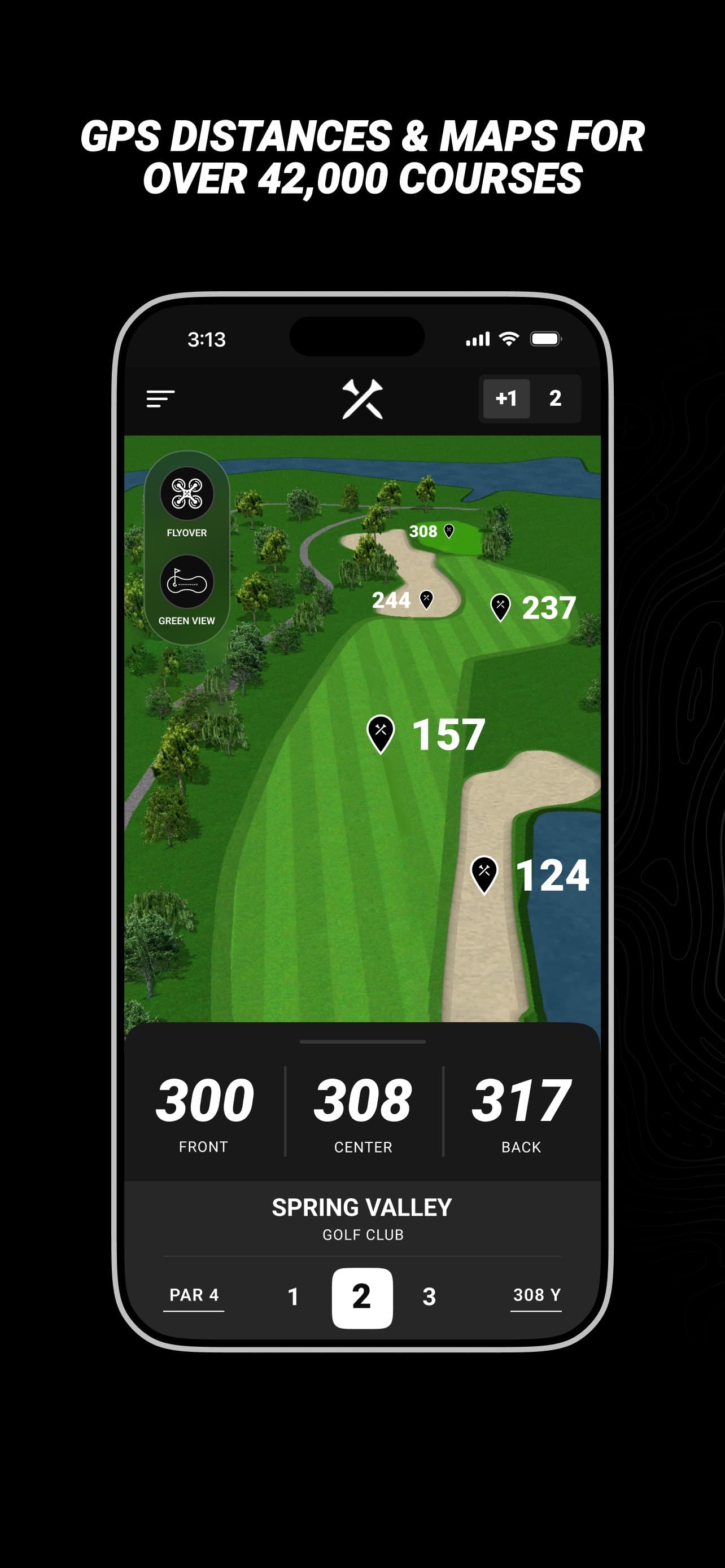 Blue Tees GAME: AI Golf GPS screenshot 3 - screenshot