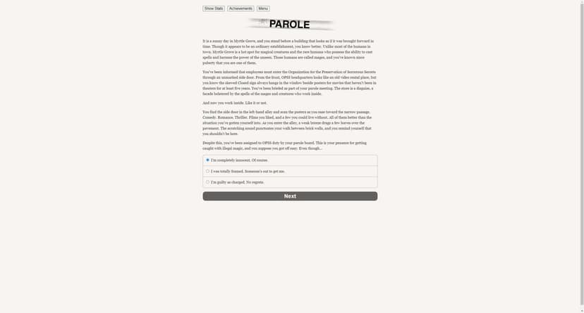 Null - screenshot