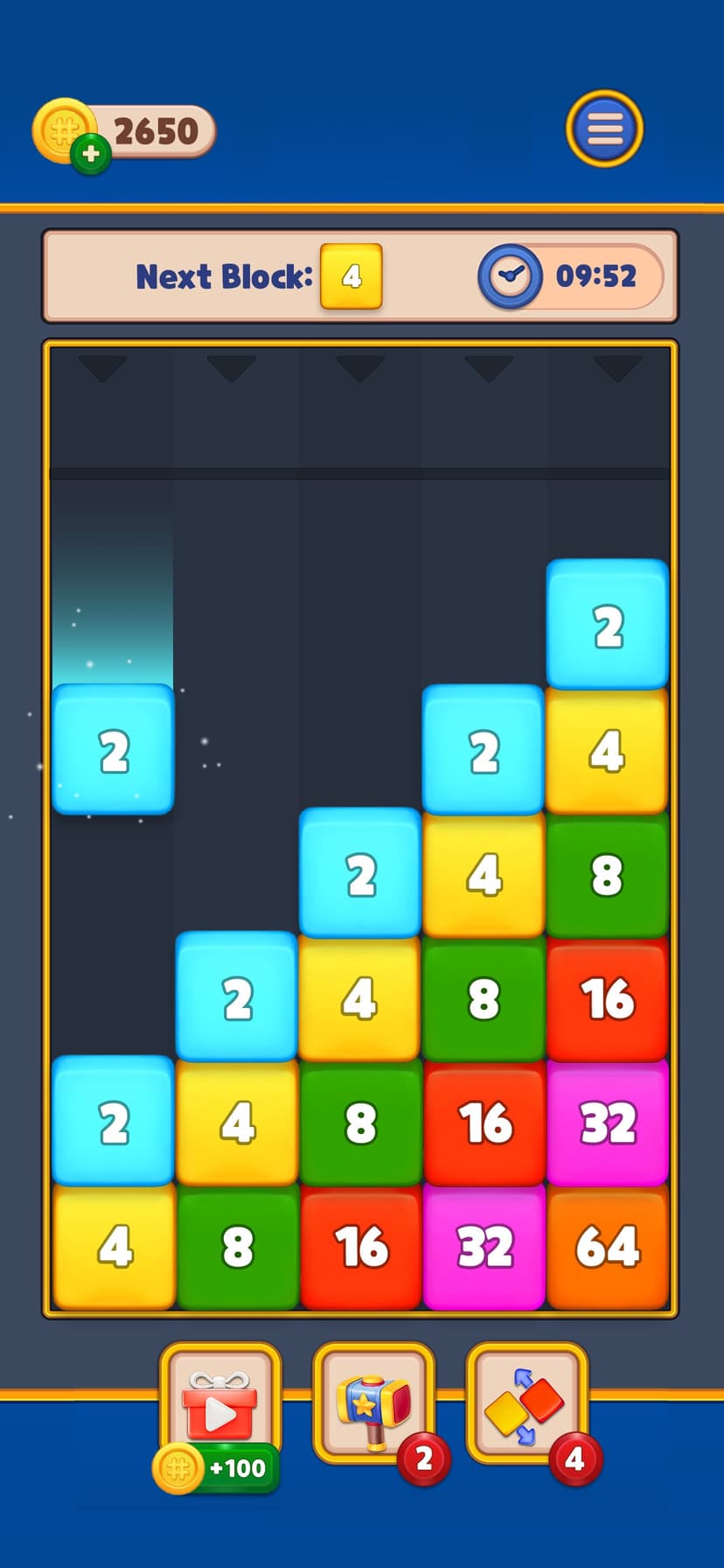 Royal Numbers : Merge Puzzle screenshot 1 - screenshot