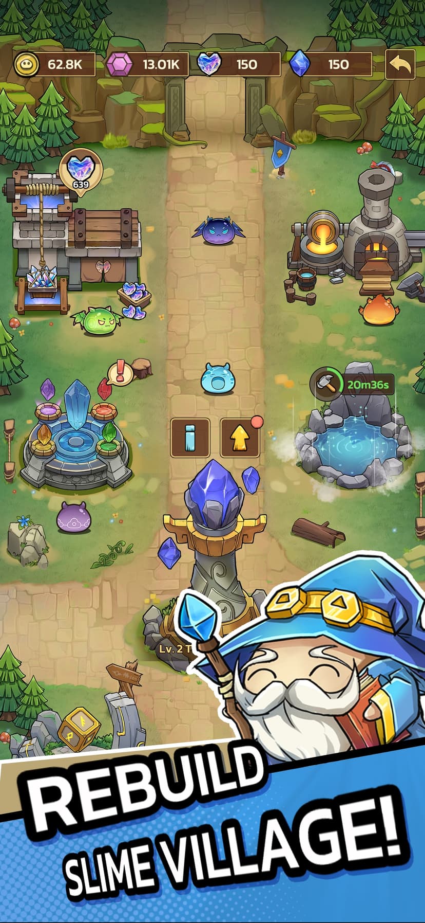 Slime Castle: Idle TD RTS Game screenshot 7 - screenshot