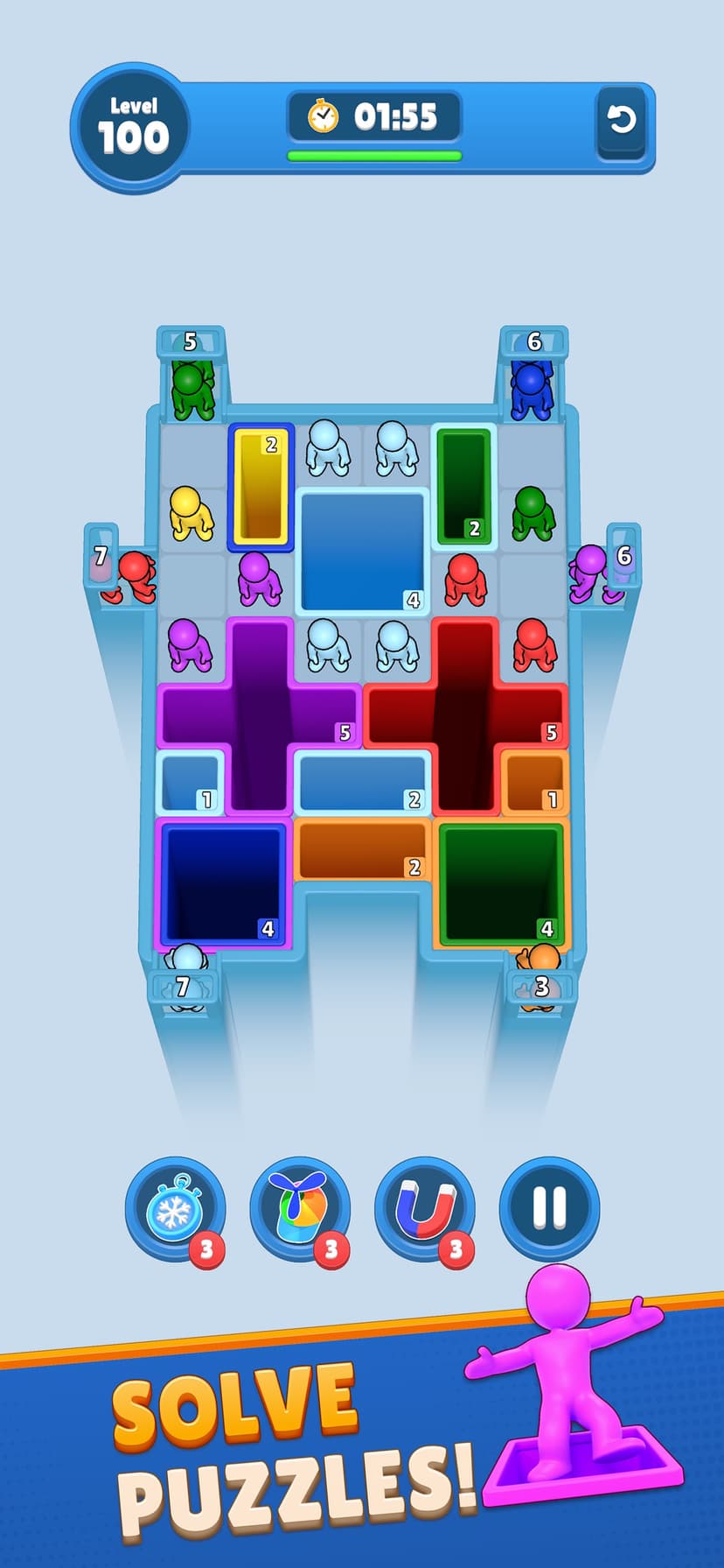 Drop Away: Color Puzzle screenshot 2 - screenshot