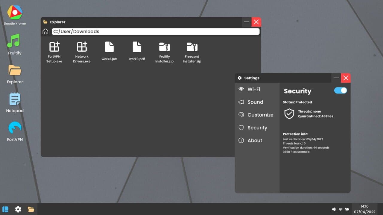 Null - screenshot