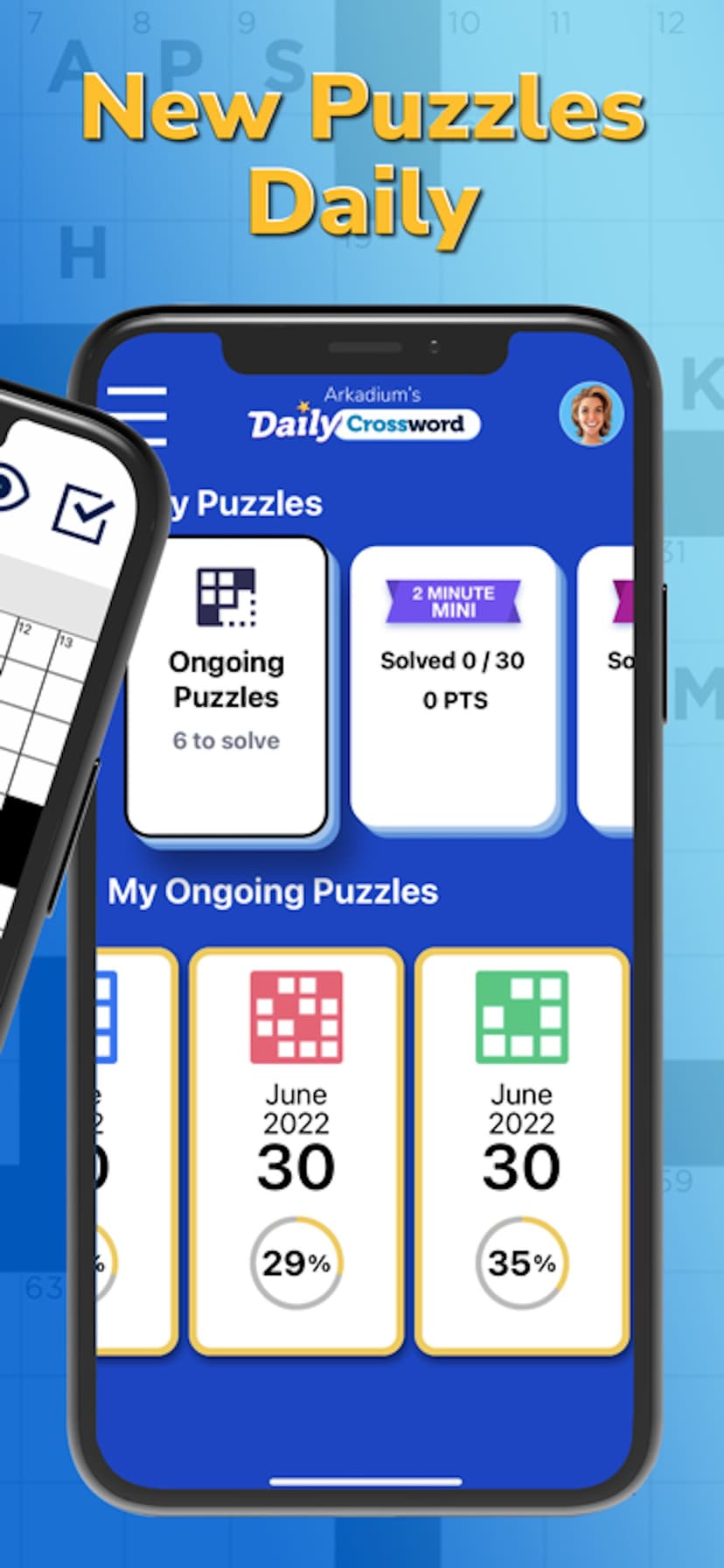 Daily Crossword Puzzles· screenshot 2 - screenshot