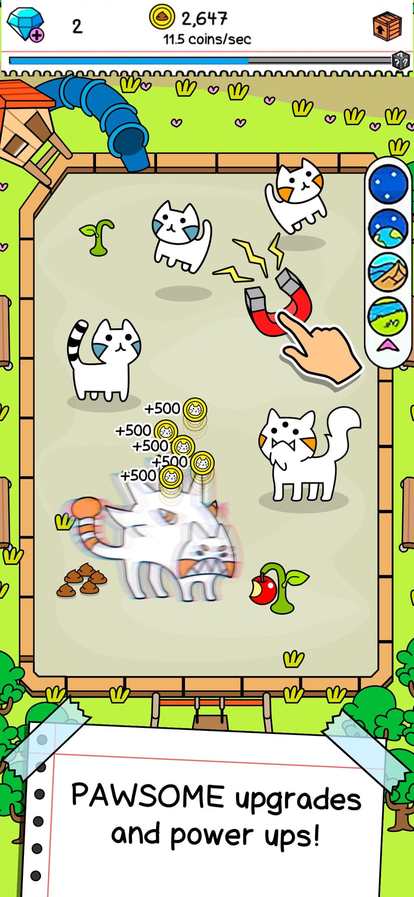 Cat Evolution: Kitty Fusion screenshot 3 - screenshot